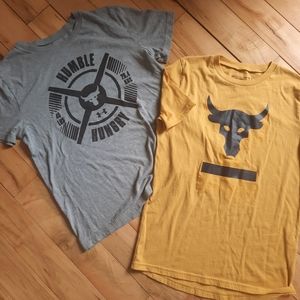 2 Youth Under Armour t shirts